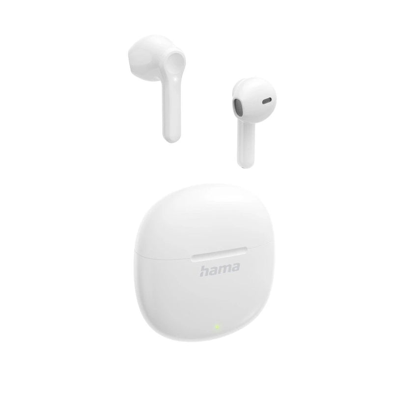 Hama Headphone Intrauditivo Bluetooth Action One White Tws Up To 20H Microphone Touchscreen
