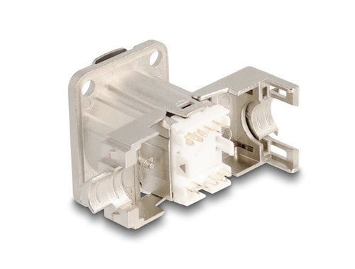 Delock 67064 Connector RJ45 Tipo-d Empotrado With Connection Lsa CAT.6A STP Metal — image 1