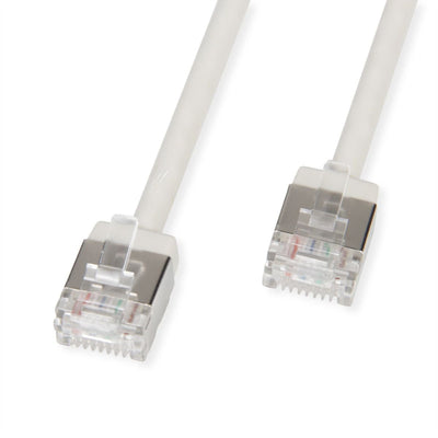 Roline U FTP Datacenter Network Cable CAT.6A (class Ea), Lsoh, Slim, Extra Kurzer Plug Grey 3M — image 1