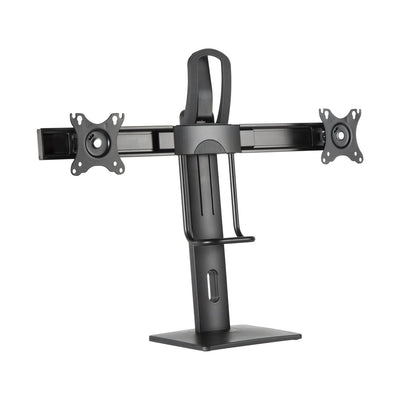 Aisens Desk Mount Pro Contrapeso Rotating And Tilt 2 Monitores (17-27) - Black — image 1