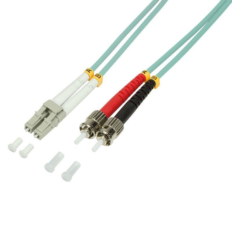 Logilink Lwl Network Cable OM3 Lc St 1,0M Duplex