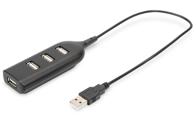 Digitus Hub 4 Port USB 2.0 Black AB-50001-1 — image 1