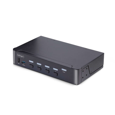 Switch KVM 4 Ports DisplayPort 8K 60HZ DP 1.4 - 6x USB — image 1