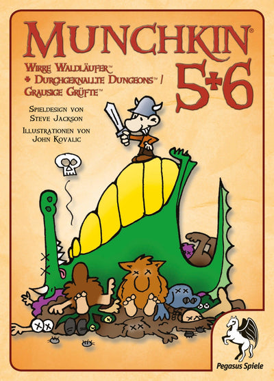 Pegasus Munchkin 5 + 6, Expansión Set Of Cartas 17225G — image 1