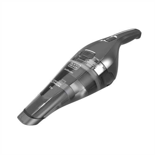 Aspiradora Black & Decker NVC220WC-QW Mano Cromo, Titanio, Transparent Without Bag