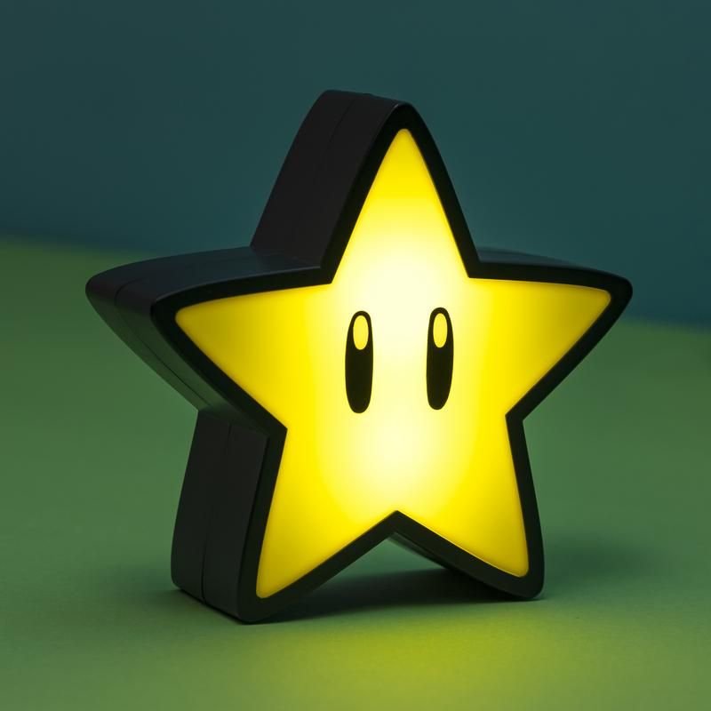 Lamp Super Estrella Super Mario Bros Nintendo