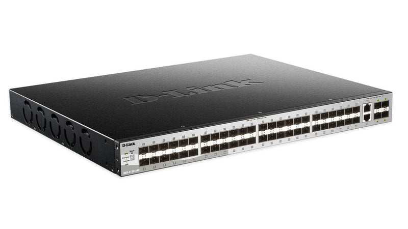D-link Switch Proline L3 Gestionable DGS-3130-54S Data Center 10GBE TOP-OF-RACK,48 Ports 10 Gigabit Sfp, Assem