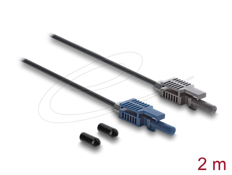 Delock Lwl Pof Kunstst. Cable Hfbr 4503-4513Z Simpl Stst 2M