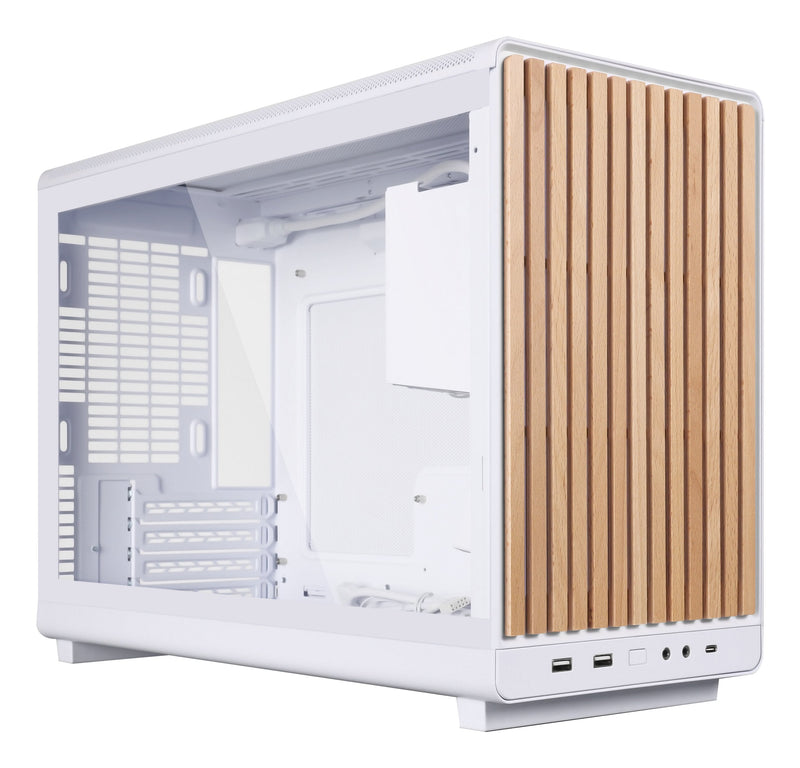 Lian Li Tower M-atx A3 Wood Glass Version White