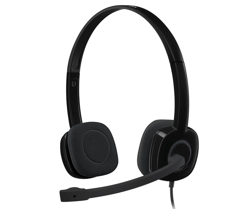 Logitech Headphones With Microphone H151 Black - 981-000589