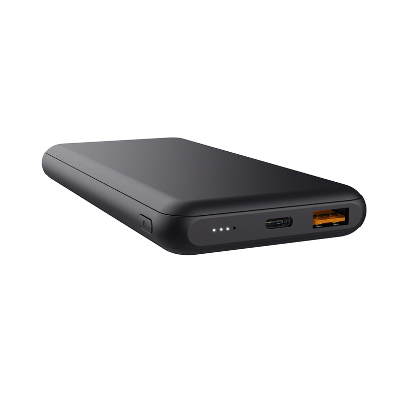 Trust Powerbank Universal 24879 Redoh 10000MAH Colour Black 18W Charging Fast 2x USB-C 1x USB-A