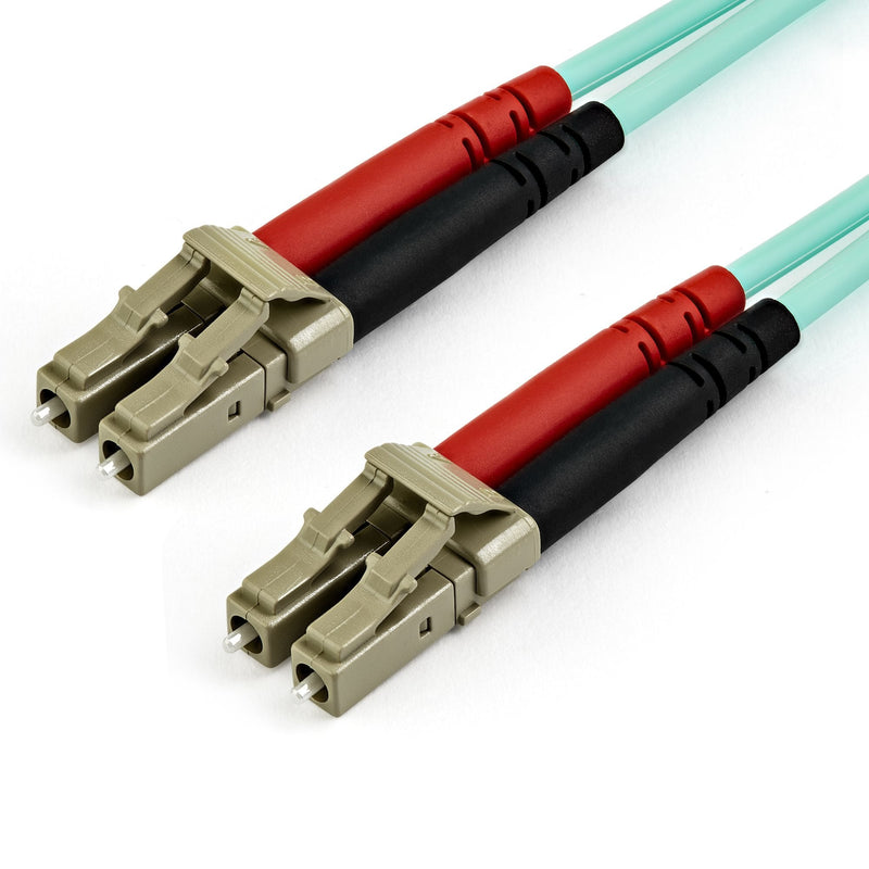 StarTech.com Cable 7M Fibre Optic Multimode Dúplex 50/125 Lc a Lc - Aqua - OM4 - Lszh
