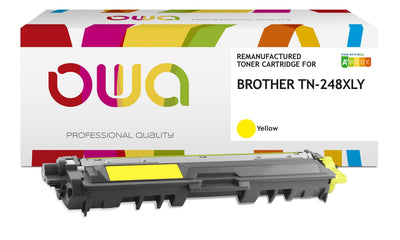 Toner Owa Compatible With Brother TN-248XLY Yellow (2.300 S.) — image 1