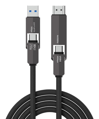 4SMARTS Cable USB4 HDMI Combocord 240W 1,5M — image 1
