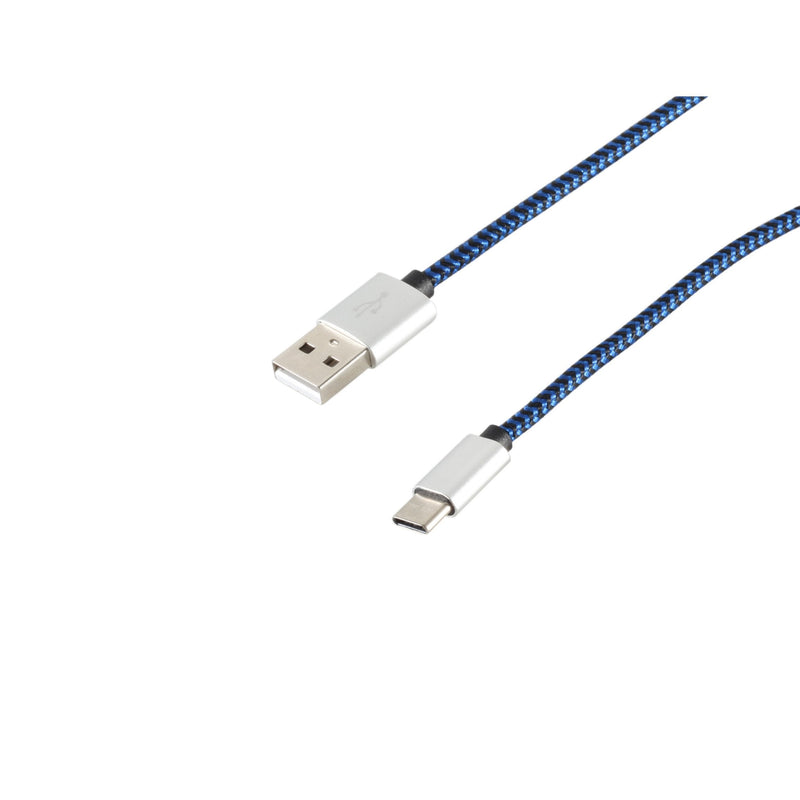 S-conn 14-50024 USB Cable 2M USB 2.0 USB a USB C Blue