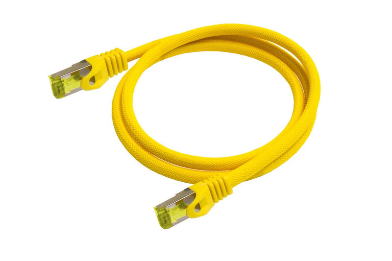 Python 8070PY-005Y Network Cable Yellow 0,5M CAT.7 Sf/UTP (s-FTP)