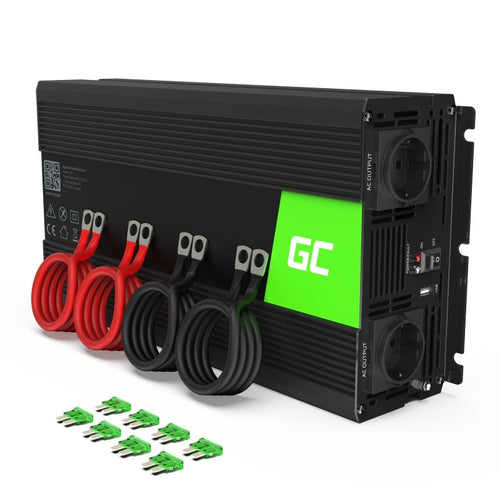 Green Cell Inversor Voltaje Automóvil ® 12V a 220V, 3000W / 6000W — image 1