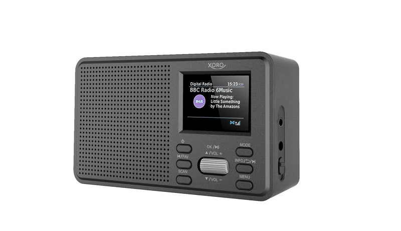Xoro Dab 142, Radio Dab +, Fm, Función Alarm TFT 2,4, Bluetooth
