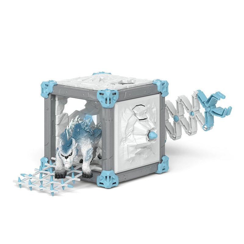 Schleich Eldrador Creatures Battlecave Snow Slasher, Figure Toy 42733