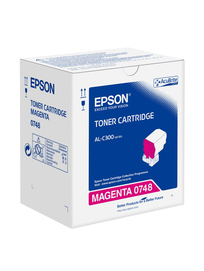 Epson Genuine Toner C13S050748 Magenta 8.8K — image 1