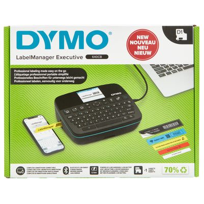 Dymo Labelmanager Labelwriter 640CB Portable & Rechargeable Label Maker With Dual Connectivity - 2197370 Print — image 1