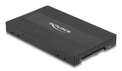Delock Convertidor M.2 Key M NVMe SSD a U.2 Or M.2 Key B SATA SSD a SATA - Without Tools — image 1