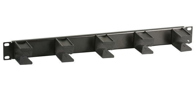 Efb 19 1HE Panel Organiser Cables, 5X Stand Lwl, Black