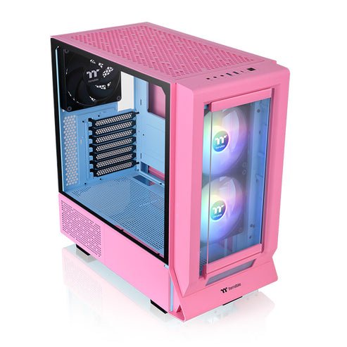 Thermaltake Ceres 350 Mx, Box Pink Glass Tempered X 2 CA-1Z3-00MAWN-00