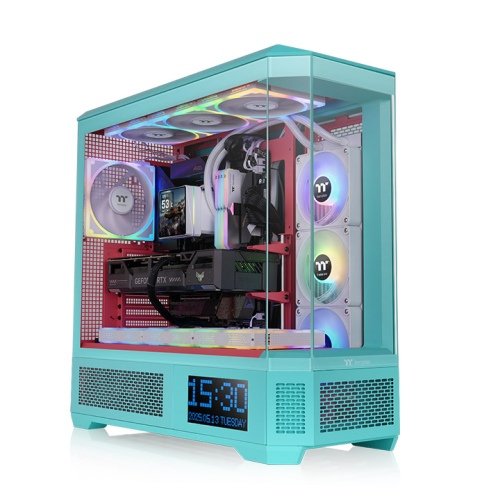 Thermaltake PC Case View 600 Tg Mint Strawberry