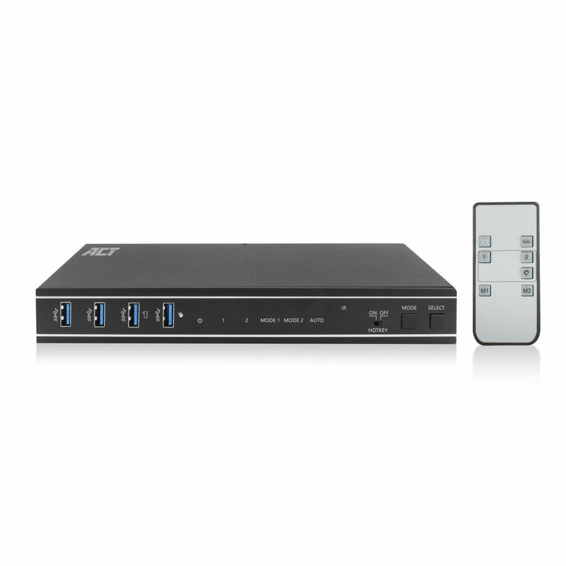 4K@60HZ 2X Salidas HDMI 4X Entradas HDMI 2x Usb-b Hacia PC 4x USB-A Output Audio 3,5MM RS-232 Ir Connection Al