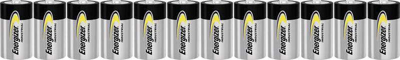 Energizer Industrial Battery Alcalina LR20 D 1,5V CAJA*12