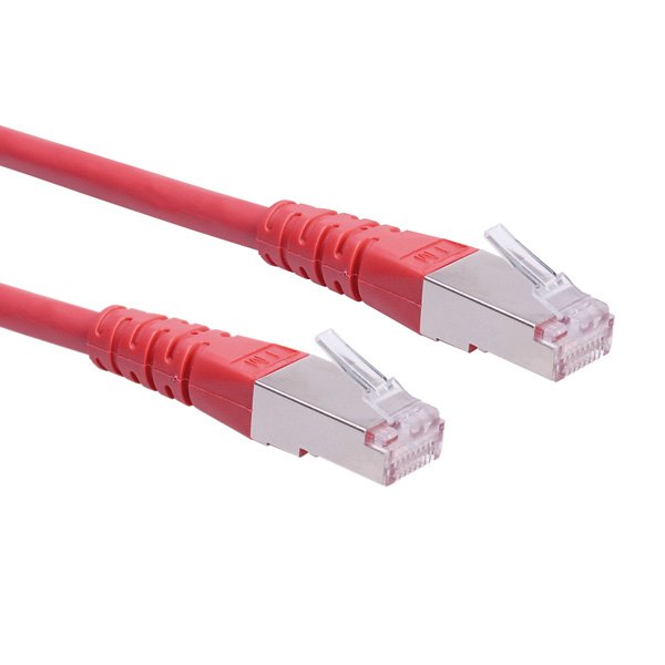 Roline Network Cable KAT.6 Class And S FTP Pimf Red 20M