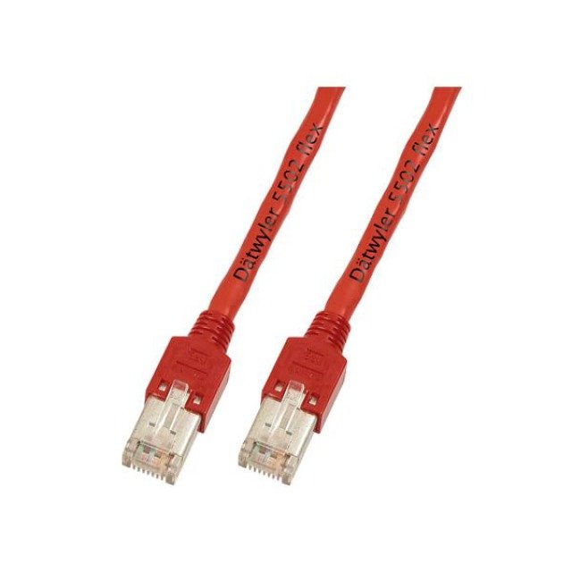 Efb RJ45 Network Cable CAT.5E S UTP Pvc Dtwyler 5502 TM11 Red 3M