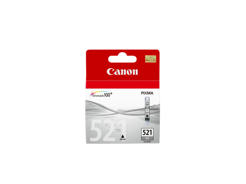 Canon Genuine Ink Cli 521GY Grey 9ML Pixma MP9XX