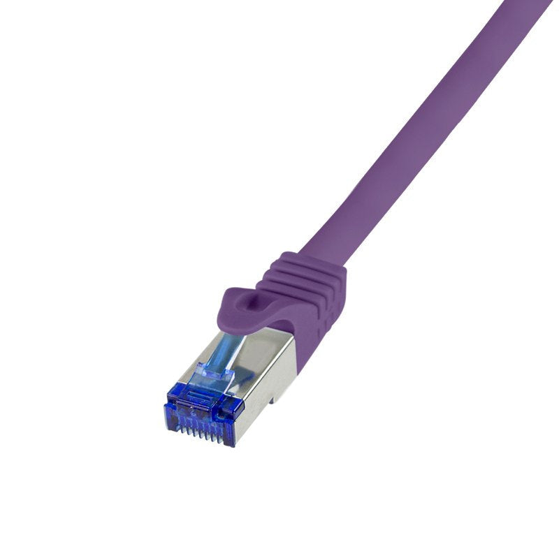 Logilink Network Cable Ultraflex, CAT.6A, S FTP, Violetaat, 3M