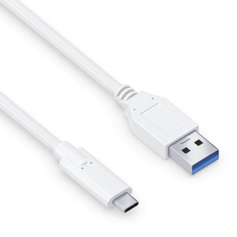 Purelink Cable USB-C a USB-A - 3.1 Gen 2, 3A, 10G - Iseries - White - 1,00M