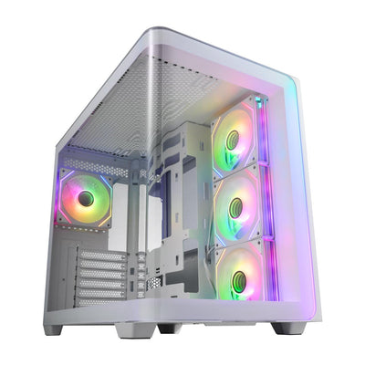PC Case Fsp Geh Midi M580-WA ATX M-atx M-itx Or.n. White Retail — image 1