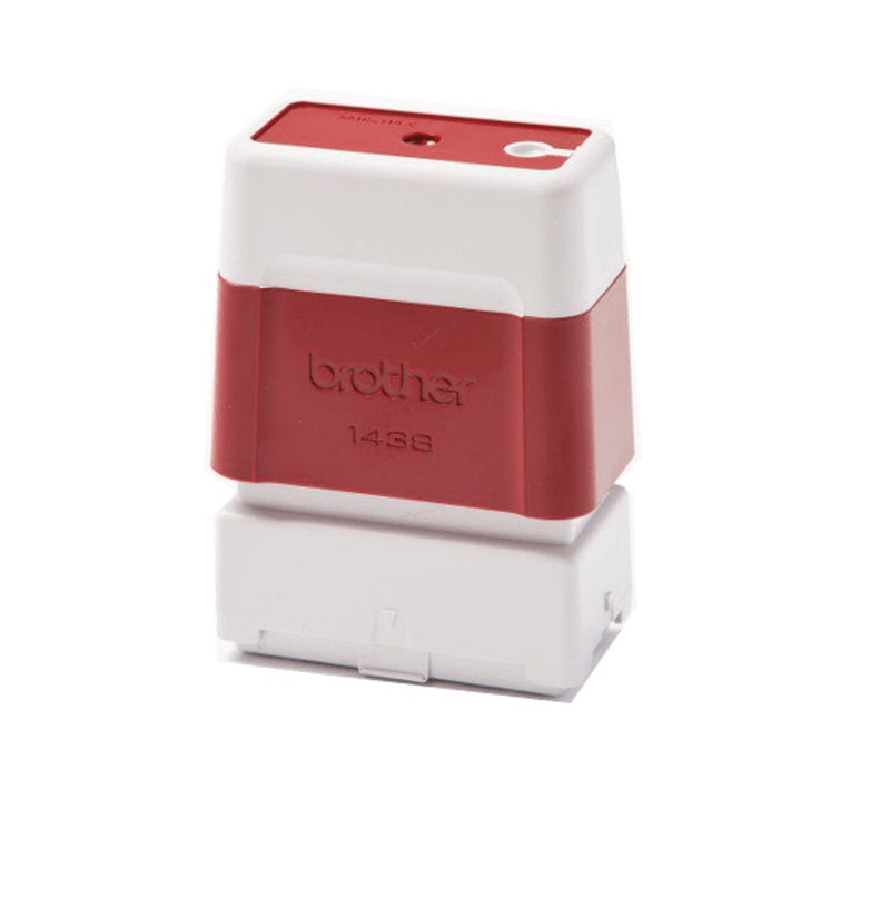 Brother Genuine Sello Red 14X38MM Pack 6
