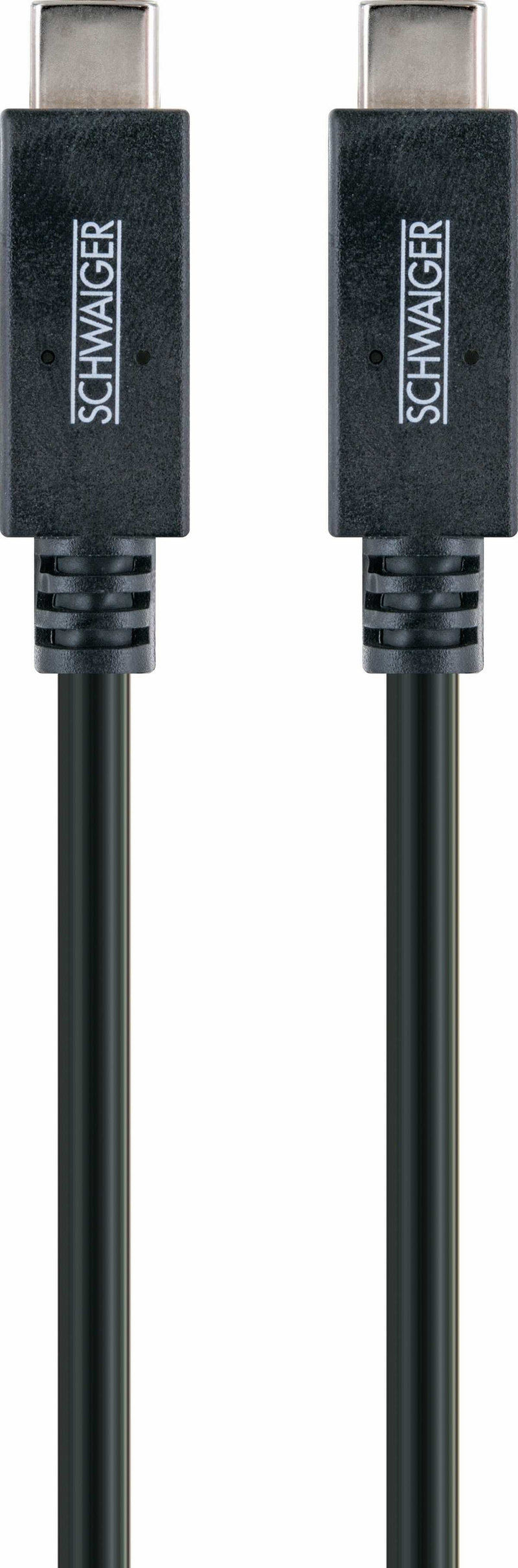 Schwaiger USB Cable 3.1 Type-c 1M, Black