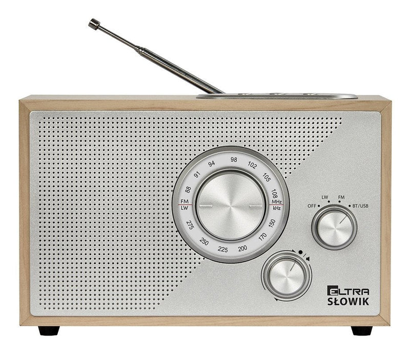 Radio Or Slowik USB/Bt Jasny Brown