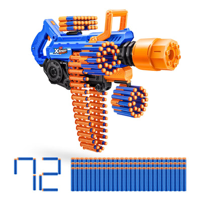 Zuru Xshot Insanity - Blaster Smoke N Barrel, Lanzador Dardos Incl. 72 Dardos 36823 — image 1