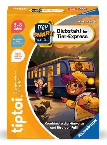 Ravensburger Equipo Smart Tiptoi Investiga: Robo Animal Express, Set Of Desk 4005556002269.0 — image 1