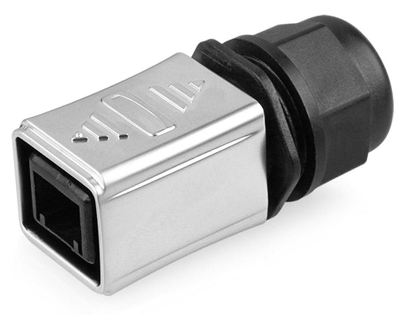 Good Connections Industrial Connector S6 - Unbestückter Connector Male Aussparung RJ45 Connector Male Metal ®