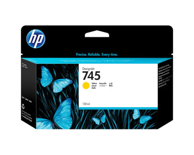 HP Ink Cartridge Designjet 745 Yellow 130ML Ink Cartridge Designjet HP 745 Yellow 130ML — image 1