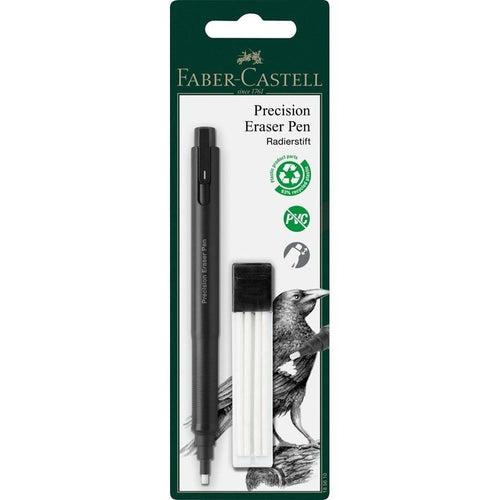 Faber-camell Radiermift Precision Eraser Pen + Refill — image 1