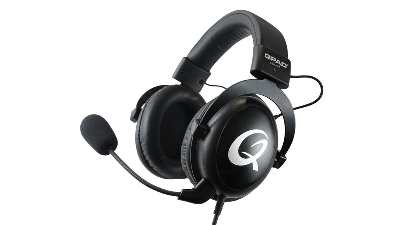 Qpad Auriculares QH-91 Alámbrico Diadema Set Negro
