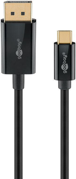 Goobay Cable 75704 USB-C To DisplayPort 4K @ 60 Hz, 1M, Black