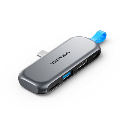 Vention Docking Wireless USB Type-c THYH0 1x USB 1x HDMI 1x USB Type-c Pd 1XLECTOR Cards Grey — image 1