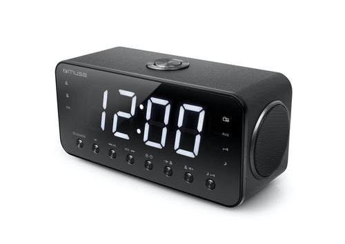 Muse M-192 Cr Radio Watch Despertador Digital Black — image 1