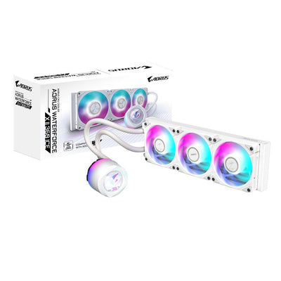 Gigabyte Aorus Waterforce X Ii 360I Processor Sistema Refrigeración Líquida Todo Uno 12CM White — image 1